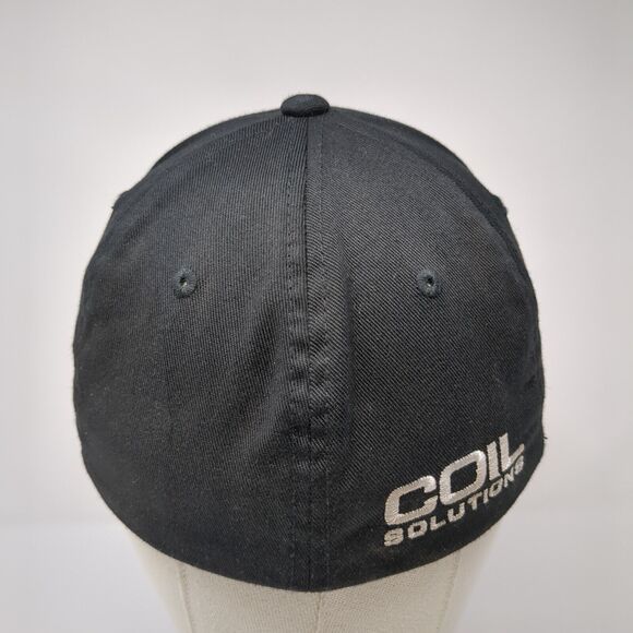 Coil Solutions Fitted Hat Black S/M Flexfit Embroidered Authentic T-Shirt Co. - Picture 5 of 8